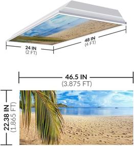 img 3 attached to Flexible Beach Fluorescent Light Cover