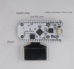 img 1 attached to 🔧 DIYmall собранный набор ESP32 OLED WiFi Lora: 0,96-дюймовый OLED-дисплей, разработочная плата с поддержкой Bluetooth, Lora трансивер - идеально подходит для Arduino ESP8266 NodeMCU