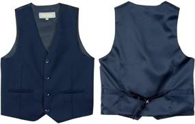 img 3 attached to 👔 Spring Notion Boys' Vest and Pants 2-Piece Set for Bigger Kids