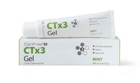 img 4 attached to CariFree CTx3 Fluoride-Free Gel (Mint): pH Balancing, Breath Refreshing, Moisturizing Oral Care - Dentist Recommended (1-Pack)