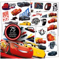 🚗 disney studios cars tattoos - 75 assorted temporary tattoos inspired by cars 3 логотип