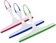 cyzbemon 3-pack window squeegee: versatile all-purpose tool for shower, car glass, kitchen, and mirrors logo