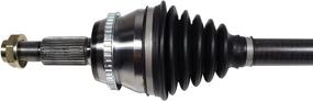 img 3 attached to 🚗 GSP NCV69453 CV Axle Shaft Assembly - Left Front (Driver Side): High-Quality & Reliable Automotive Part