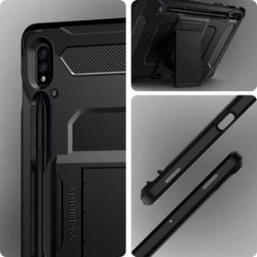 img 2 attached to Spigen Tough Armor Pro Galaxy Tab S7 Case (2020) with S Pen Holder - Black