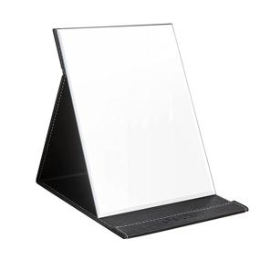 img 4 attached to Enhance Your Styling Routine with DUcare's Portable Folding Vanity Makeup Mirror - Large and Convenient Stand Included!