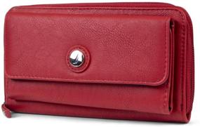 img 4 attached to Nautica Women's Wallet Clutch Organizer - Stylish Handbags and Wallets for Women