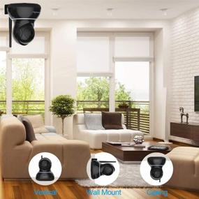 img 1 attached to 📷 Высококачественная мониторинговая камера Wansview WiFi для дома для ребенка, пожилого человека, домашнего питомца, няни - Q3 (черная)