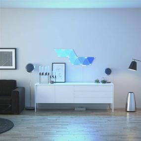 img 3 attached to Nanoleaf Rhythm Edition Smarter Kit: Illuminating Your Space - NL28-2003TW-9PK