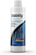 seachem stability fish tank stabilizer: enhance stability for 4l freshwater and marine aquariums логотип