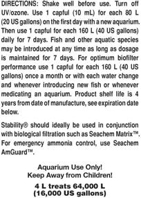 img 3 attached to Seachem Stability Fish Tank Stabilizer: Enhance Stability for 4L Freshwater and Marine Aquariums