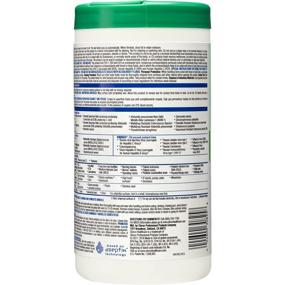 img 2 attached to Clorox Healthcare Hydrogen Peroxide Cleaner Disinfectant Wipes, 155 Count Canister (6-Pack)