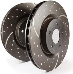 img 1 attached to Тормозные диски EBC Brakes GD041 с дырками и шлицами