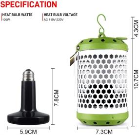 img 3 attached to Infrared Amphibians Hatching Chickens Suitable