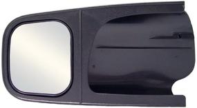 img 2 attached to 🔍 CIPA 11900 Настраиваемое зеркало для буксировки для грузовиков Ford - комплект из 2 штук для улучшенной видимости
