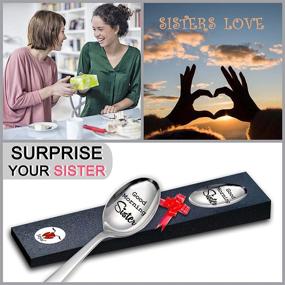 img 2 attached to 🥄 Good Morning Sister Spoon Gift - Sister Gifts for Christmas