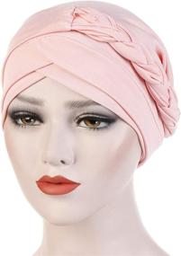 img 2 attached to Cancer Bohemia Pre Tied Twisted Headwear Outdoor Recreation for Climbing