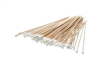 img 4 attached to SE 6-Inch Cotton Swabs with Wooden Handles (2 Pack of 100) - Perfect for Multi-Purpose Cleaning - CS100-6-2