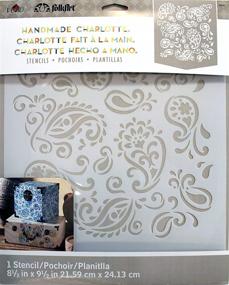 img 2 attached to 🎨 FolkArt Laser Cut Painting Stencil: Paisley Delight, Unleash Your Creativity!