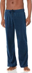 img 4 attached to Cherokee Mens Fleece Pant Navy Men's Clothing