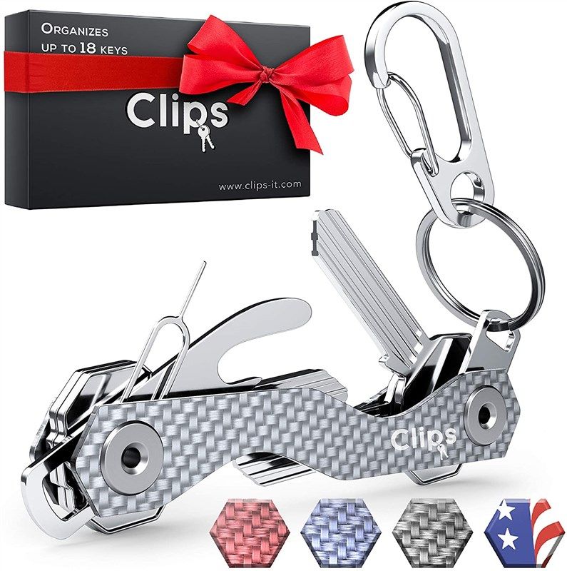 smart compact key holder keychain commercial door products 로고