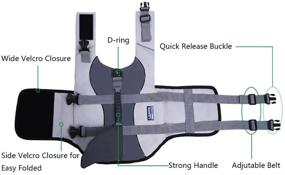 img 3 attached to Регулируемый спасательный жилет для плавания Albabara Flotation