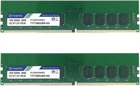 img 4 attached to 🔋 Timetec Hynix IC 32GB RAM Upgrade Kit: 2x16GB DDR4 2666MHz Server Memory Module - Unbuffered ECC 1.2V CL19 2Rx8 Dual Rank 288 Pin UDIMM