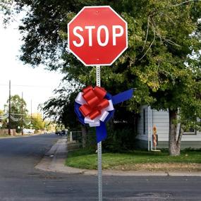 img 1 attached to Red White Blue Pull Bows