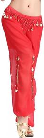 img 3 attached to 👖 ZLTdream Women's Belly Dance Coin Lantern Pants - Enhanced SEO