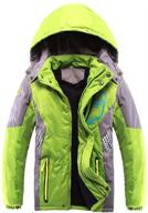 valentina boys thicken fleece hooded jacket - warm quilted coat for cool outdoor fashion in winter, autumn & spring logo