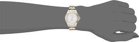 img 2 attached to Sutton by Armitron Women's 2-Tone Expansion Band Watch SU/1010WTTT