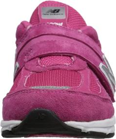 img 3 attached to Enhanced SEO: New Balance KV990V4 Toddler Girls' Athletic Running Shoes