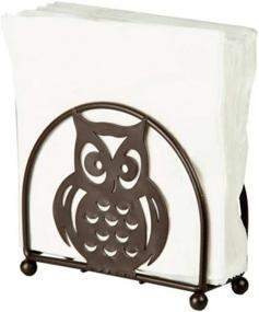 img 4 attached to Enhance Your Dining Décor with the Home Basics Bronze Napkin Holder