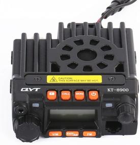 img 2 attached to 📻 Enhanced QYT KT-8900 Dual Band 25W Mini Mobile Transceiver VHF UHF Portable Ham Radio Kit with USB Programming Cable