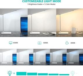 img 1 attached to Dimmable Charging HAODEMI Reading Eye Caring