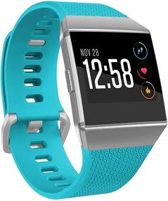 img 3 attached to 🏋️ Jobese 4-Pack Sport Accessory Replacement Wristbands for Fitbit Ionic - Compatible Bands for Men and Women (Large/Small)