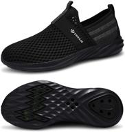 👟 vifuur unisex water shoes barefoot athletic sports aqua shoes for beach surf walking kayaking boating pool logo