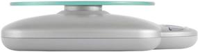 img 3 attached to 🔢 Taylor Precision Products 11lb Digital Glass Top Kitchen Scale - Universal, Silver