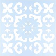 🔵 blue mexican tile stencils - clearsnap clear scraps cssmmextile12, 12" x 12 logo