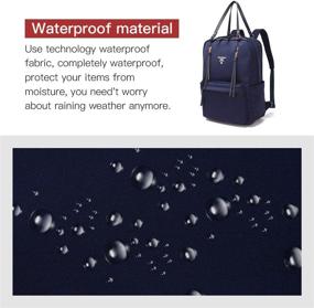 img 1 attached to 🎒 Lightweight Water-resistant Business Backpacks by Wolfrealm