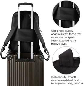 img 2 attached to 🎒 Lightweight Water-resistant Business Backpacks by Wolfrealm