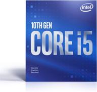 intel core i5-10400f desktop processor: 6 cores, 4.3 ghz, no graphics, lga1200, 65w, bx8070110400f логотип