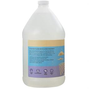 img 2 attached to 🍽️ Ginger Lily Farms Botanicals Plant-Based Liquid Dish Soap - Max Grease Cleaning Power, Fragrance-Free, 1 Gallon Refill (128 Fl. Oz.)