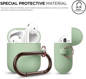 img 2 attached to Elago Silicone Keychain Designed AirPods