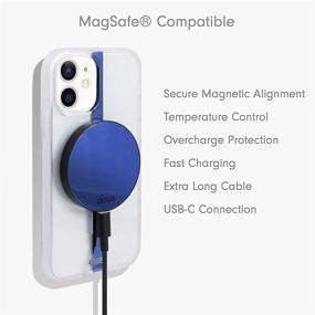 img 3 attached to Sonix Magnetic Link Wireless Charger Compatible With Apple MagSafe IPhone 13