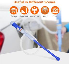 img 3 attached to Portable Battery-Operated Liquid Transfer Pump for Housewives | Bendable Suction Tube | Electric Fuel Siphon Pump for Efficient Transfers