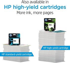 img 2 attached to 🖨️ HP 901XL Black Ink Cartridge for HP OfficeJet 4500, J4500, J4680 - CC654AN