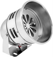📢 12v chrome plated vxs4006c vixen horns loud electric motor driven metal alarm/siren (air raid) logo