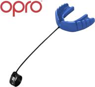 opro snap-fit mouthguard: ultimate protection for ball, combat, and stick sports - 18 month dental warranty (adult and kids sizes) логотип