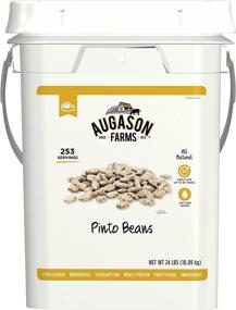 img 4 attached to 🥫 Augason Farms Pinto Beans Складовое предупреждение о внезапном голоде - 4-галлоновое ведро с 253 порциями.