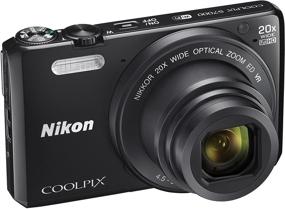 img 2 attached to Nikon Coolpix S7000 16 MP Digital Camera: Powerful 20x Zoom and Stabilized Images on a 3-Inch LCD (Black)
